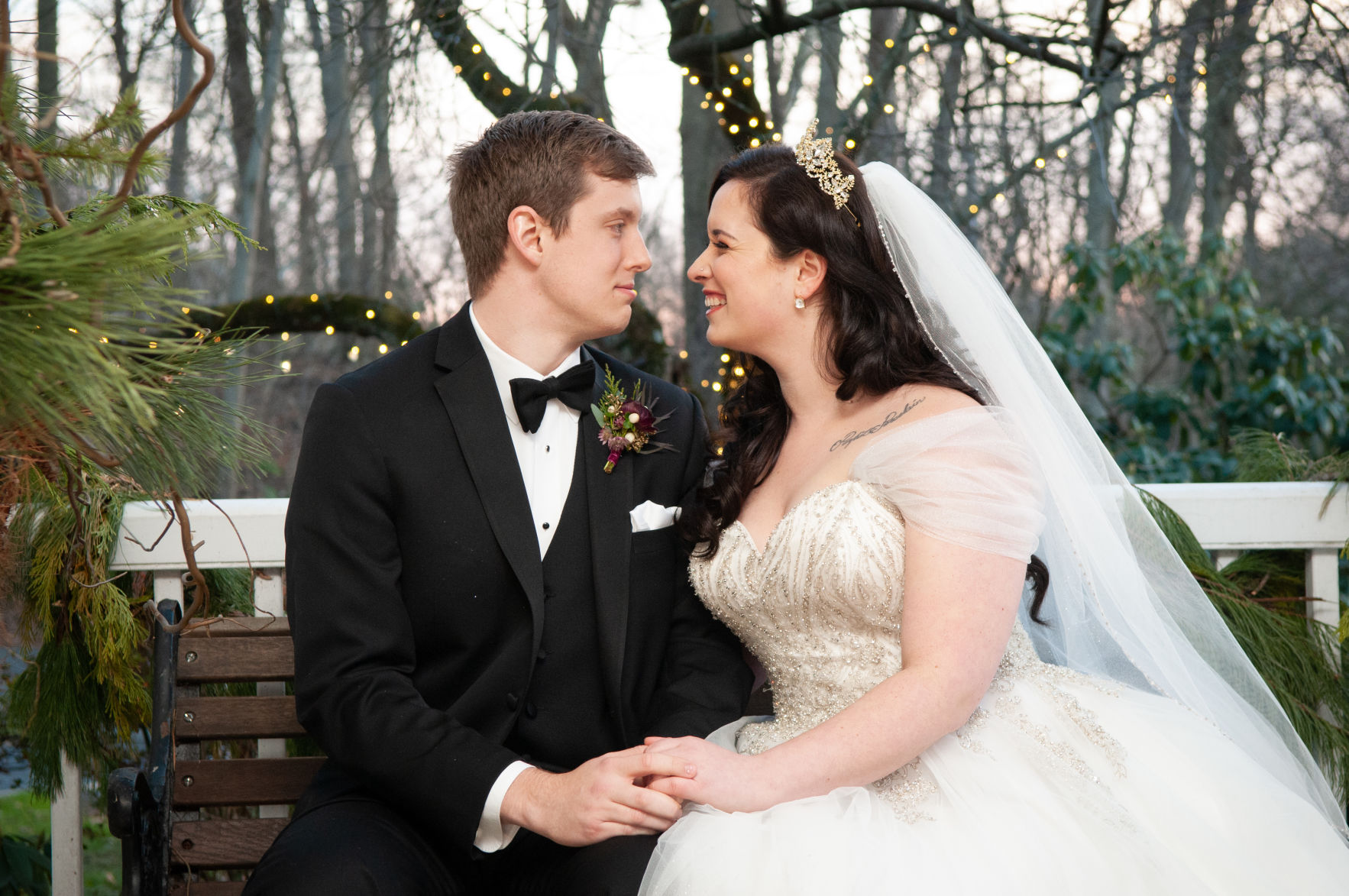 Bride and groom TLC
